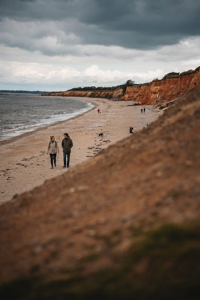 mer nature plage gens
